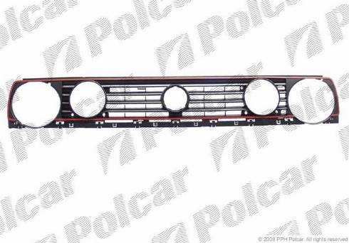 Polcar 953405-6 - Решітка радіатора autocars.com.ua