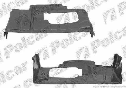 Polcar 953434-6 - Кожух двигуна autocars.com.ua