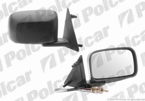 Polcar 9534522E - Зовнішнє дзеркало autocars.com.ua