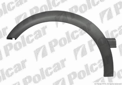 Polcar 95380116 - Розширення, крило autocars.com.ua