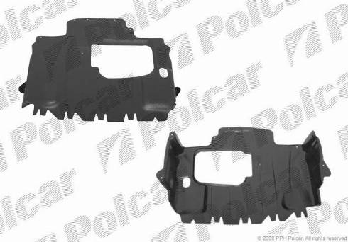 Polcar 9538348Q - Кожух двигуна autocars.com.ua