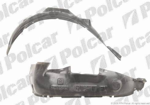 Polcar 9538FP1Q - Обшивка, колісна ніша autocars.com.ua