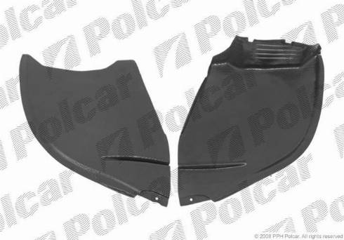 Polcar 954634-7 - Облицювання, бампер autocars.com.ua