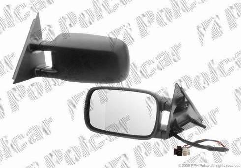 Polcar 9546513M - Зовнішнє дзеркало autocars.com.ua