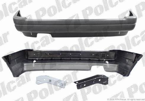 Polcar 954696-2 - Буфер, бампер autocars.com.ua