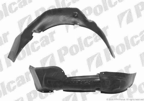 Polcar 9547FL1Q - Обшивка, колісна ніша autocars.com.ua