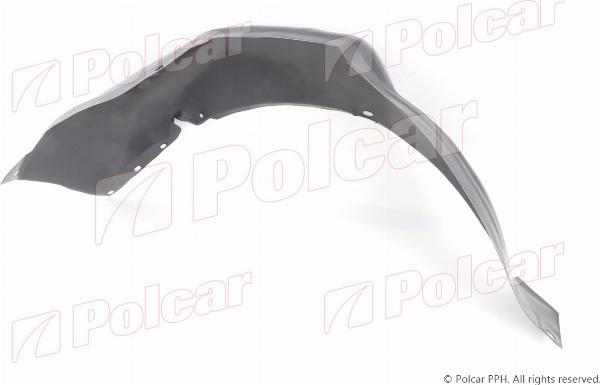 Polcar 9547FP1T - Обшивка, колісна ніша autocars.com.ua