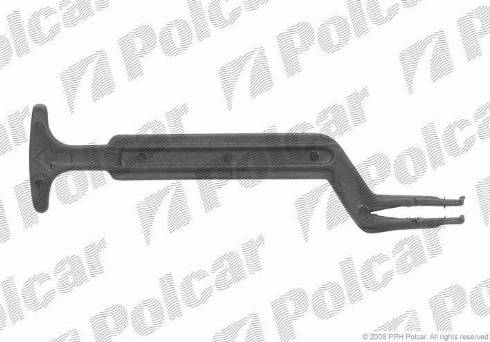 Polcar 954805-8 - Ручка, открывания моторного отсека avtokuzovplus.com.ua