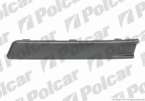 Polcar 95550727 - Облицовка - защитная накладка, бампер avtokuzovplus.com.ua