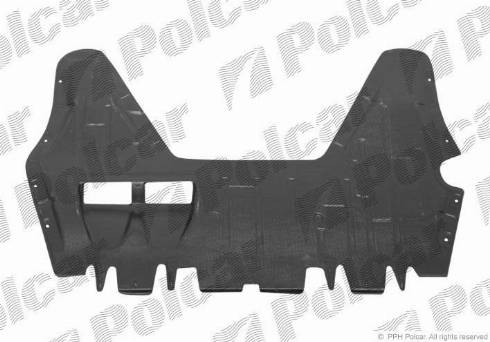 Polcar 955534-5 - Ізоляція моторного відділення autocars.com.ua