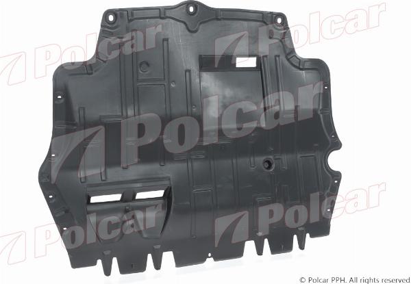 Polcar 95553463X - Кожух двигуна autocars.com.ua