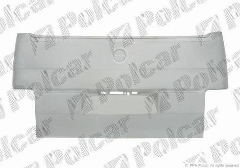 Polcar 9566953 - Кришка багажника / приміщення для вантажу autocars.com.ua