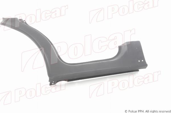 Polcar 956841-6 - Підніжка, накладка порога autocars.com.ua