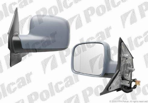 Polcar 9568515M - Зовнішнє дзеркало autocars.com.ua