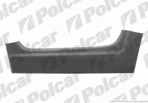 Polcar 957041 - Підніжка, накладка порога autocars.com.ua