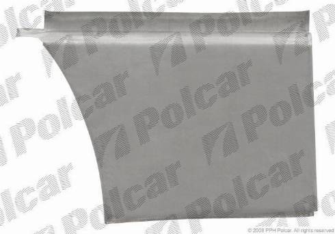 Polcar 957083-5 - Крило autocars.com.ua