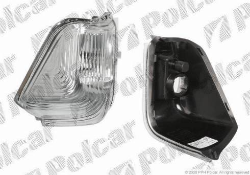 Polcar 9572196X - Бічний ліхтар, покажчик повороту autocars.com.ua