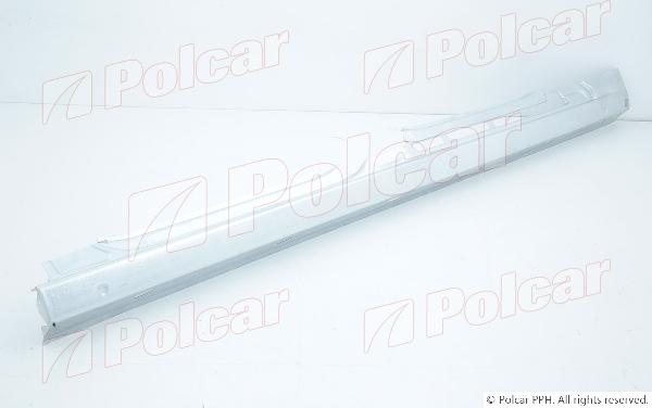 Polcar 9575413K - Підніжка, накладка порога autocars.com.ua