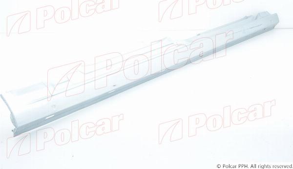 Polcar 9575423K - Підніжка, накладка порога autocars.com.ua