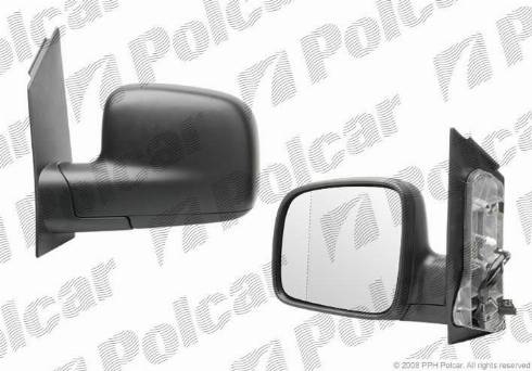 Polcar 9575514M - Зовнішнє дзеркало autocars.com.ua