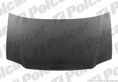 Polcar 957803 - Капот двигуна autocars.com.ua