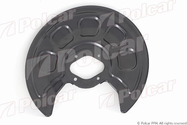Polcar 9578OT50 - Відбивач, диск гальмівного механізму autocars.com.ua