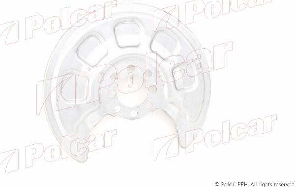 Polcar 9578OT60 - Відбивач, диск гальмівного механізму autocars.com.ua
