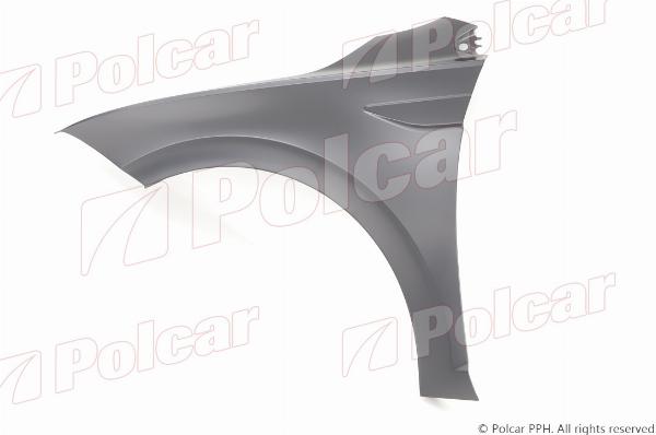 Polcar 95B101-J - Крило autocars.com.ua