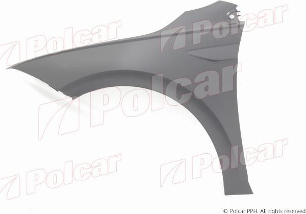 Polcar 95B101 - Крило autocars.com.ua