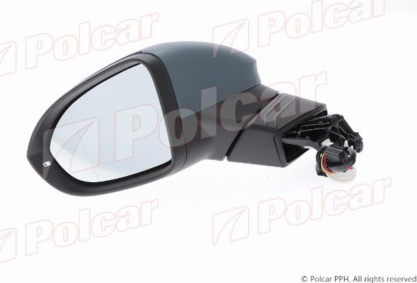 Polcar 95C3513M - Зовнішнє дзеркало autocars.com.ua