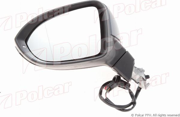 Polcar 95C3513S - Зовнішнє дзеркало autocars.com.ua