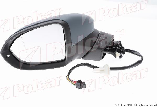 Polcar 95C3514M - Зовнішнє дзеркало autocars.com.ua