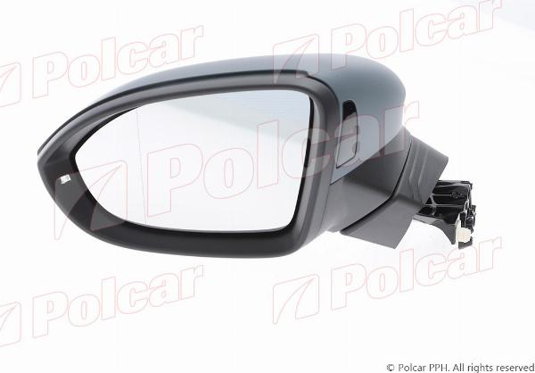 Polcar 95C3516M - Зовнішнє дзеркало autocars.com.ua