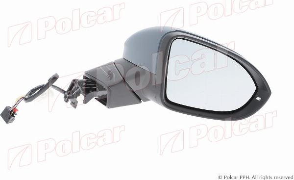 Polcar 95C3523M - Зовнішнє дзеркало autocars.com.ua