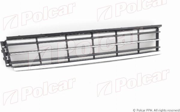 Polcar 95D12721 - Облицювання, бампер autocars.com.ua