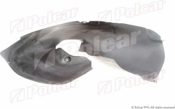 Polcar 95D1FL3X - Обшивка, колісна ніша autocars.com.ua