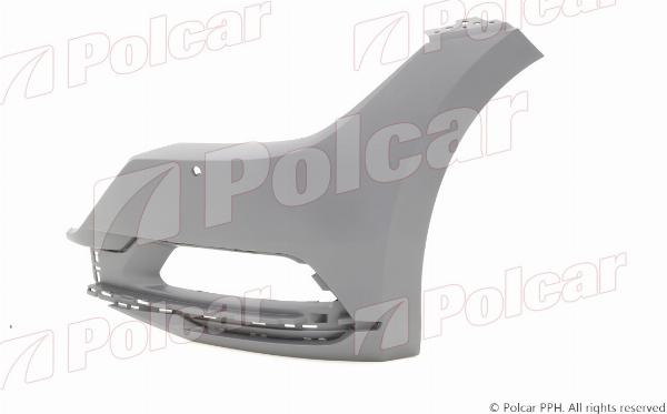 Polcar 95G217-2 - Буфер, бампер autocars.com.ua