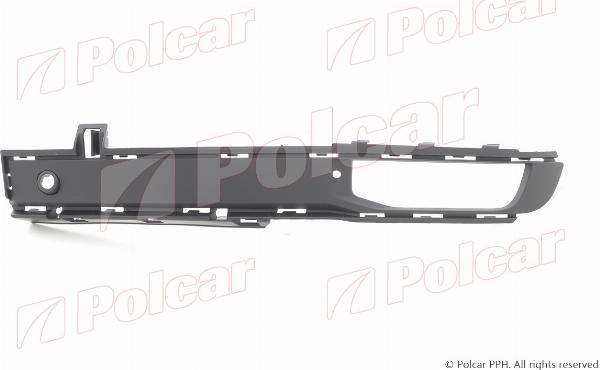 Polcar 95N12711 - Облицювання, бампер autocars.com.ua