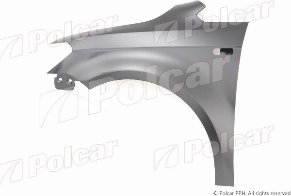 Polcar 95U201-Z - Крило autocars.com.ua