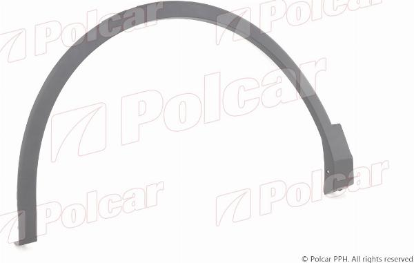 Polcar 95X201-5 - Розширення, крило autocars.com.ua