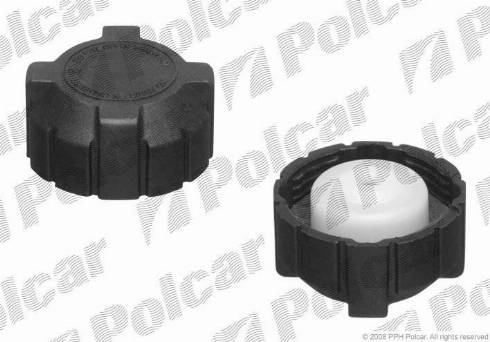 Polcar A2543 - Кришка, радіатор autocars.com.ua