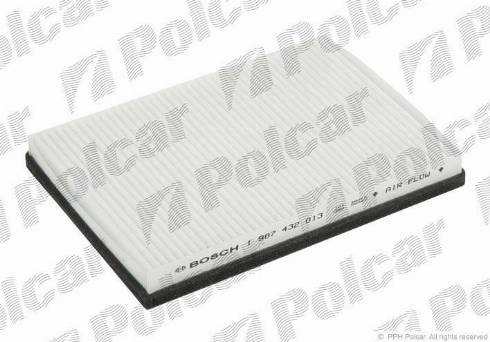 Polcar BS1987432013 - Фільтр, повітря у внутрішній простір autocars.com.ua