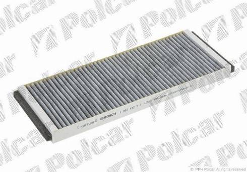 Polcar BS1987432317 - Фильтр воздуха в салоне autodnr.net