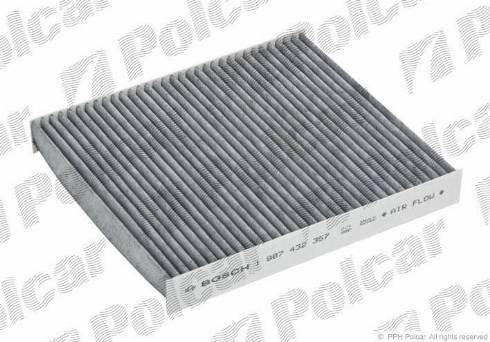 Polcar BS1987432357 - Фильтр воздуха в салоне autodnr.net