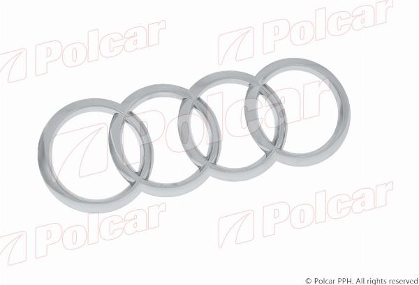 Polcar OE8X0853742A2ZZ - Емблема задніх дверей autocars.com.ua