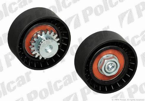 Polcar RC35-68 - Направляющий ролик, поликлиновый ремень avtokuzovplus.com.ua