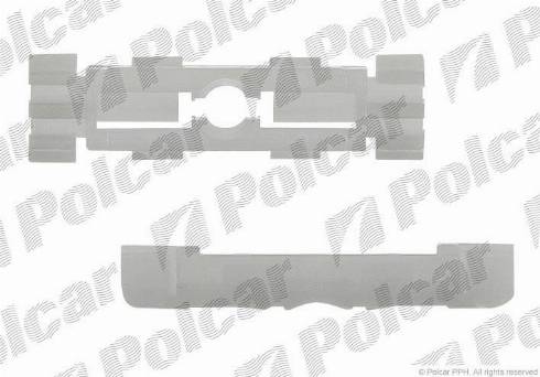 Polcar RX20516 - Зажим, молдинг / защитная накладка autodnr.net