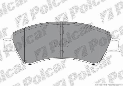 Polcar S70-0017 - Уплотняющее кольцо, дифференциал avtokuzovplus.com.ua