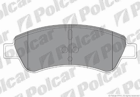 Polcar S70-0017 - Ущільнене кільце, диференціал autocars.com.ua