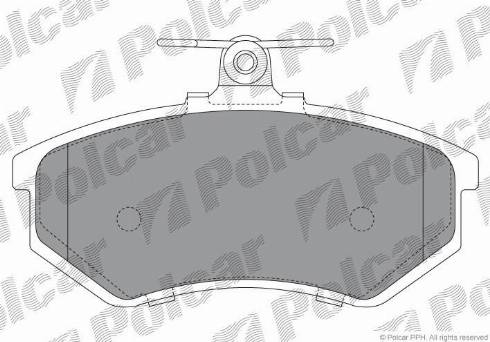 Polcar S70-0027 - Тормозные колодки, дисковые, комплект autodnr.net